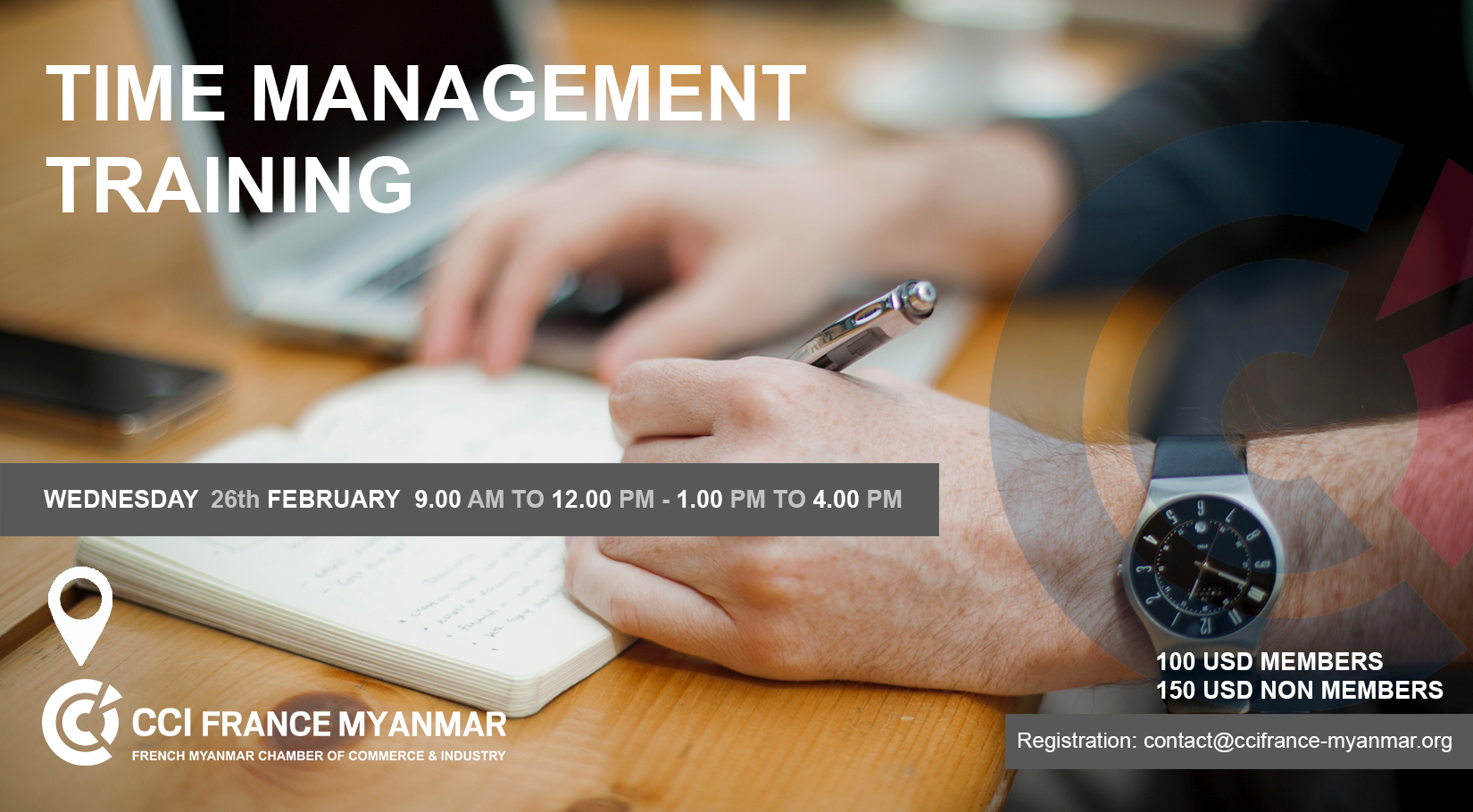 Time Management CCI France Myanmar Time Management CCI France Myanmar