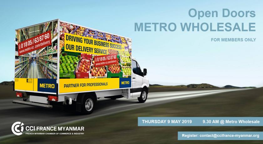 Open Doors At Metro Wholesale Myanmar Cci France Myanmar